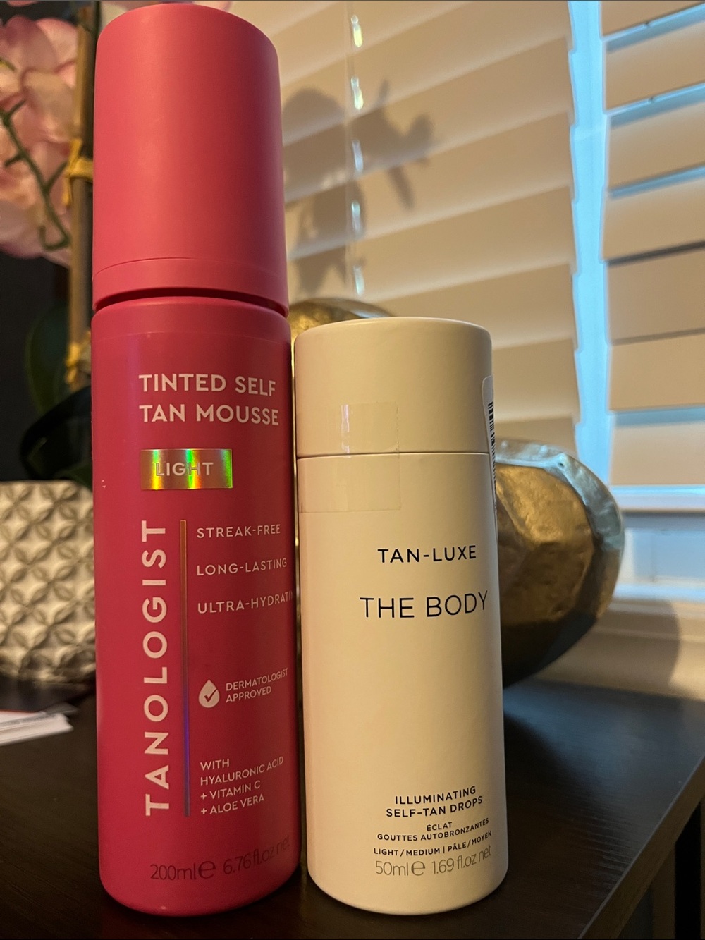 Tan-Luxe The Body Illuminating self tan drops & Tanning Mousse